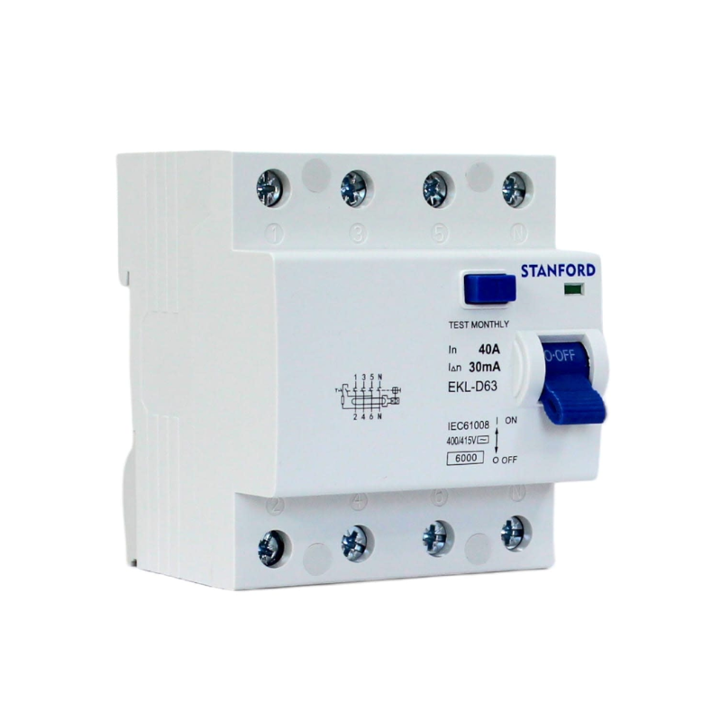Interruptor Diferencial 4x40a 30MA Clase AC