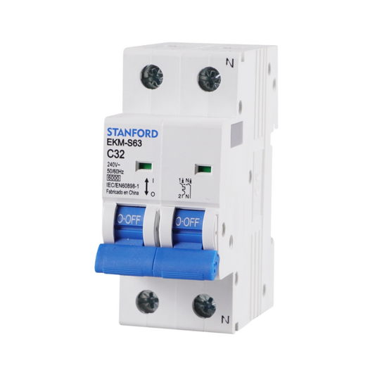 Interruptor Automatico 2p 32a 6ka 240v C32 Sec