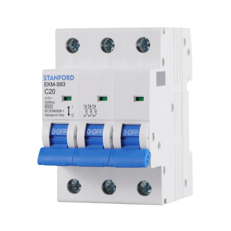 Interruptor Automatico 3p 20a 6ka 415v C20 Sec