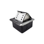 Caja De Piso Pop-Up Metalica 2 Enchufes 10/16A