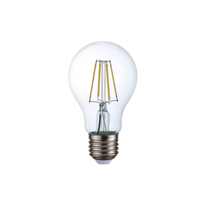 Ampolleta Led A60 Vintage 8w E27 2700k Transparente
