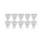 Pack 10 Ampolletas Led Dicroicas Gu10 5w Sec