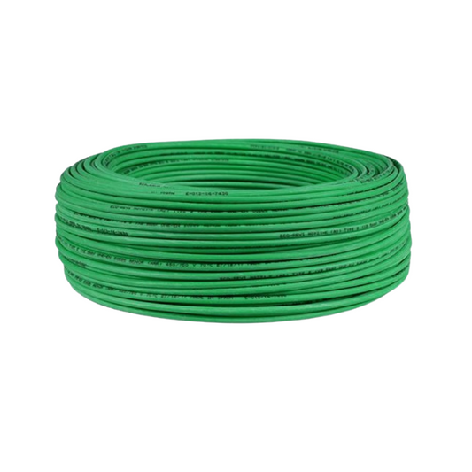 Cable Eva Libre de Halógeno 1.5mm2 Verde 100 metros