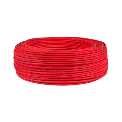 Cable Eva Libre de Halógeno 6mm2 Rojo 100 metros
