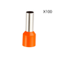 Ferrul E1508 12AWG Naranja Pack 100un