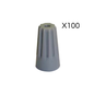 Ferrul E1508 14AWG Gris Pack 100un