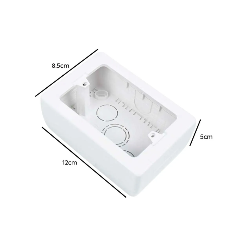 Caja Chuqui Sobrepuesta Electrica Pvc Sec