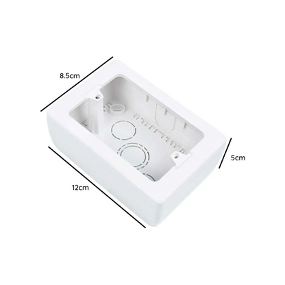 Caja Chuqui Sobrepuesta Electrica Pvc Sec