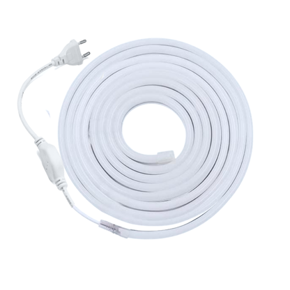 Cinta Led Neon Luz Azul 5 Metros + Conector Al 220v