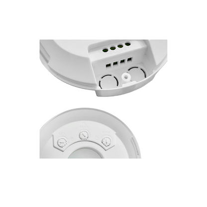 Sensor de Movimiento Ultrasonico 360° Blanco