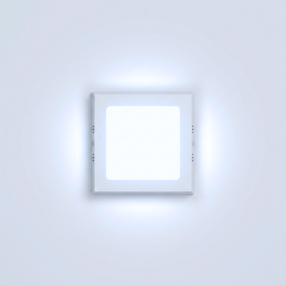 Panel Plafon Led Sobrepuesto Cuadrado 24w 28.5cm Luz fría