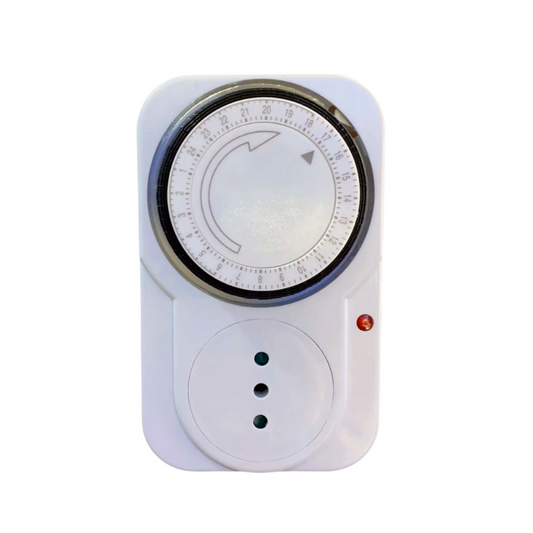 Temporizador Timer Analogico Diario 24 Horas Enchufe 220v