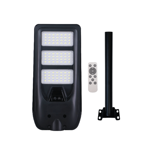 Luminaria Alumbrado Publico Solar Profesional 100W IP65 6500K Con Soporte