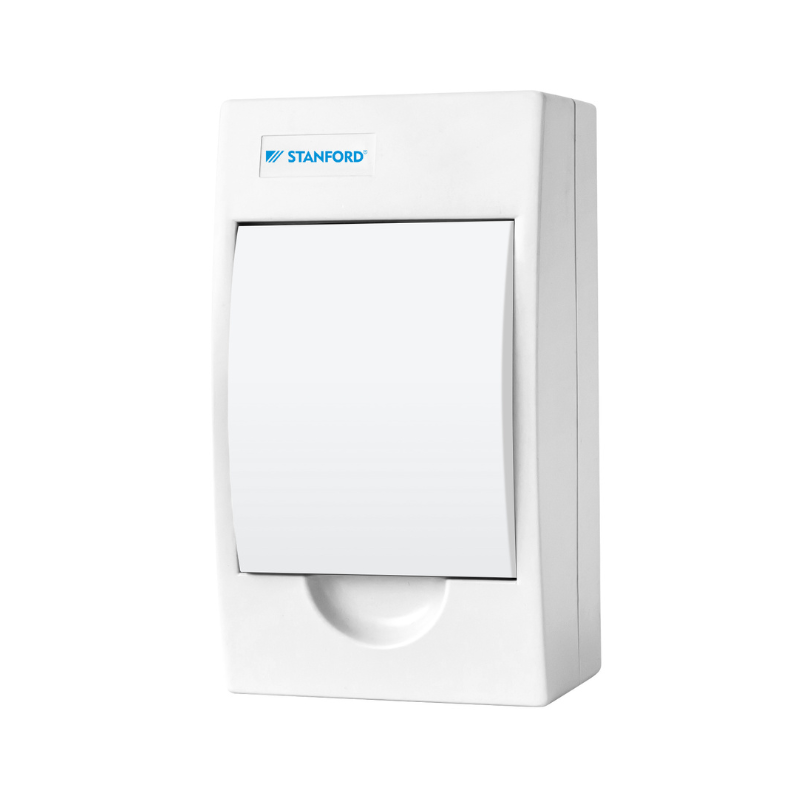 Tablero Sobrepuesto Tapa Opaca IP40 4 Circuitos T3 SEC